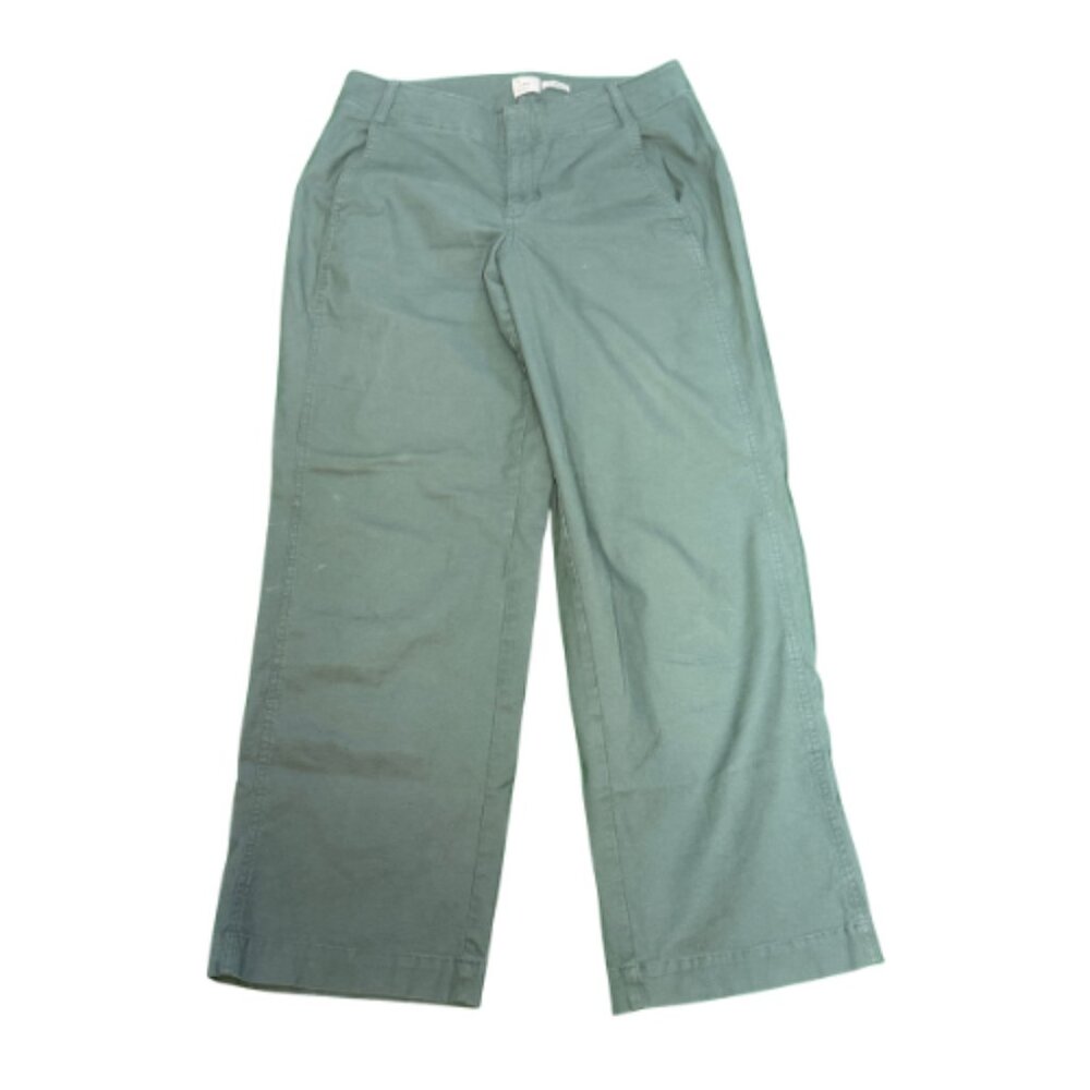 Gently Worn Sage A NEW DAY Wide-Leg Pants Size 8 (BB0917)